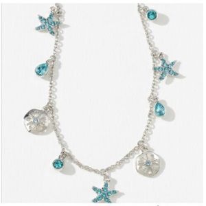 Retired Touchstone Crystal Sea Stars necklace